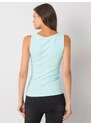 Fashionhunters Samantha mint top na zip