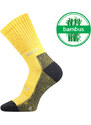 BOMBER bambusové zesílené ponožky Voxx žlutá 39-42