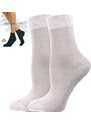 COTTON socks 60 DEN punčochové ponožky Lady B - 6 párů béžová 35-38