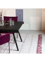 White Label Ručně tkaný bordový koberec WLL LIV 200 x 300 cm