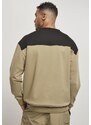 UC Men Horní blok Crewneck khaki/černý