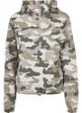 UC Ladies Dámská bunda Camo Pull Over Dukrose camo