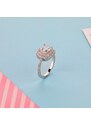 Emporial stříbrný rhodiovaný prsten Elegantní třpyt MA-R0573