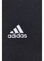 Mikina adidas GV5294 pánská, černá barva, hladká