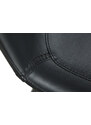 ​​​​​Dan-Form Černá koženková barová židle DAN-FORM Hype 75 cm
