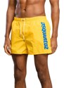 DSQUARED2 Logo Yellow plavky