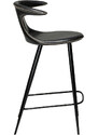 ​​​​​Dan-Form Vintage černá barová židle DAN-FORM Flair 65 cm
