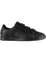 Lonsdale Leyton Mens Trainers Black/Black