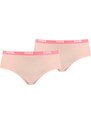 Dámské hipstery 2Pack 907852 06 Pink - Puma