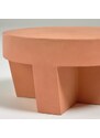 Terakotový zahradní konferenční stolek Kave Home Vilena 60 cm