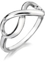 Stříbrný prsten Hot Diamonds Infinity 60 mmStříbrný prsten Hot Diamonds Infinity