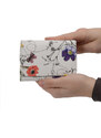 CARMELO Dámská peněženka květinová