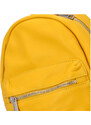 Malý dámský kožený batůžek žlutý - ItalY Crossan žlutá