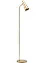 House Doctor Zlatá kovová stojací lampa Precise 124 cm