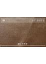 Hnědá vintage kožená rohová pohovka MESONICA Musso, pravá, 248 cm