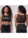 NEBBIA - Mini top Gold mesh 830 (black)