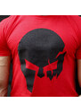 Ultrasoft tričko Iron Aesthetics Skull, červené