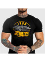 Pánské fitness tričko Iron Aesthetics Force, černé