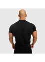Pánské fitness tričko Iron Aesthetics Standard, černé