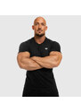 Pánské fitness tričko Iron Aesthetics Standard, černé