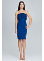 Figl Woman's Dress M571 Navy Blue