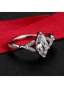 Emporial stříbrný rhodiovaný prsten Pro princeznu MA-SOR1606