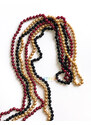 Náhrdelník 20. léta červené perly
