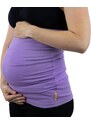 VFstyle Těhotenský pás Comfort, světle fialový Velikost: XS