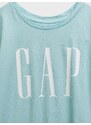 GAP Dětské šaty Logo shift dress - Holky