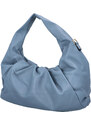 Sara Moda Nepřehlédnutelná dámská koženková kabelka Bibii, modrá
