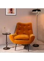 Černá stojací lampa DUTCHBONE Eclipse 130 cm