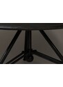 Černý kovový konferenční stolek DUTCHBONE Brok 78 cm