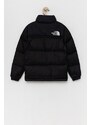 Dětská péřová bunda The North Face YOUTH 1996 RETRO NUPTSE JACKET černá barva