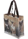 Malá nákupní taška se 3 koťaty