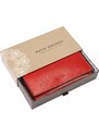 Dámská kožená peněženka Mato Grosso 0743/17-40 RFID červená