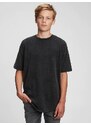 GAP Dětské tričko curved hem t-shirt - Kluci