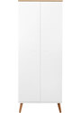 Matně bílá lakovaná skříň Tenzo Dot 201 x 79 cm