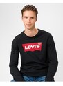 Levi's Černé pánské tričko Levi's - Pánské