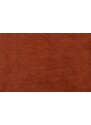 Hoorns Rezavě červená sametová dvoumístná pohovka Sanba 187 cm