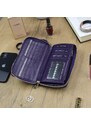 Dámská kožená peněženka Gregorio FS-119 fialová