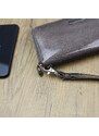 Dámská kožená peněženka Gregorio LN-119 šedá