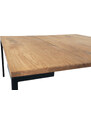 Nordic Living Dubový konferenční stolek Lugas 110x60 cm