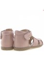 Dětské kožené sandálky EMEL E1214A-11 Růžová