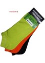 SNEAKER ONE nízké barevné bambusové ponožky BAMBOX