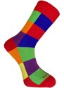 BX-CUBE barevné bambusové ponožky BAMBOX rainbow 39-42
