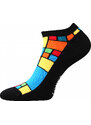 WEEP barevné kotníčkové ponožky Lonka - KOSTKY
