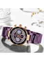 LIGE Dámské hodinky REWARD – fialová 81018 + dárek ZDARMA