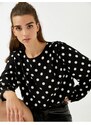 Koton Polka Dot Blouse