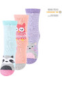 Ponožky dívčí - ANIMALS - 3 páry