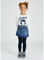 Mayoral Denim skirt for girl, Medium Jeans